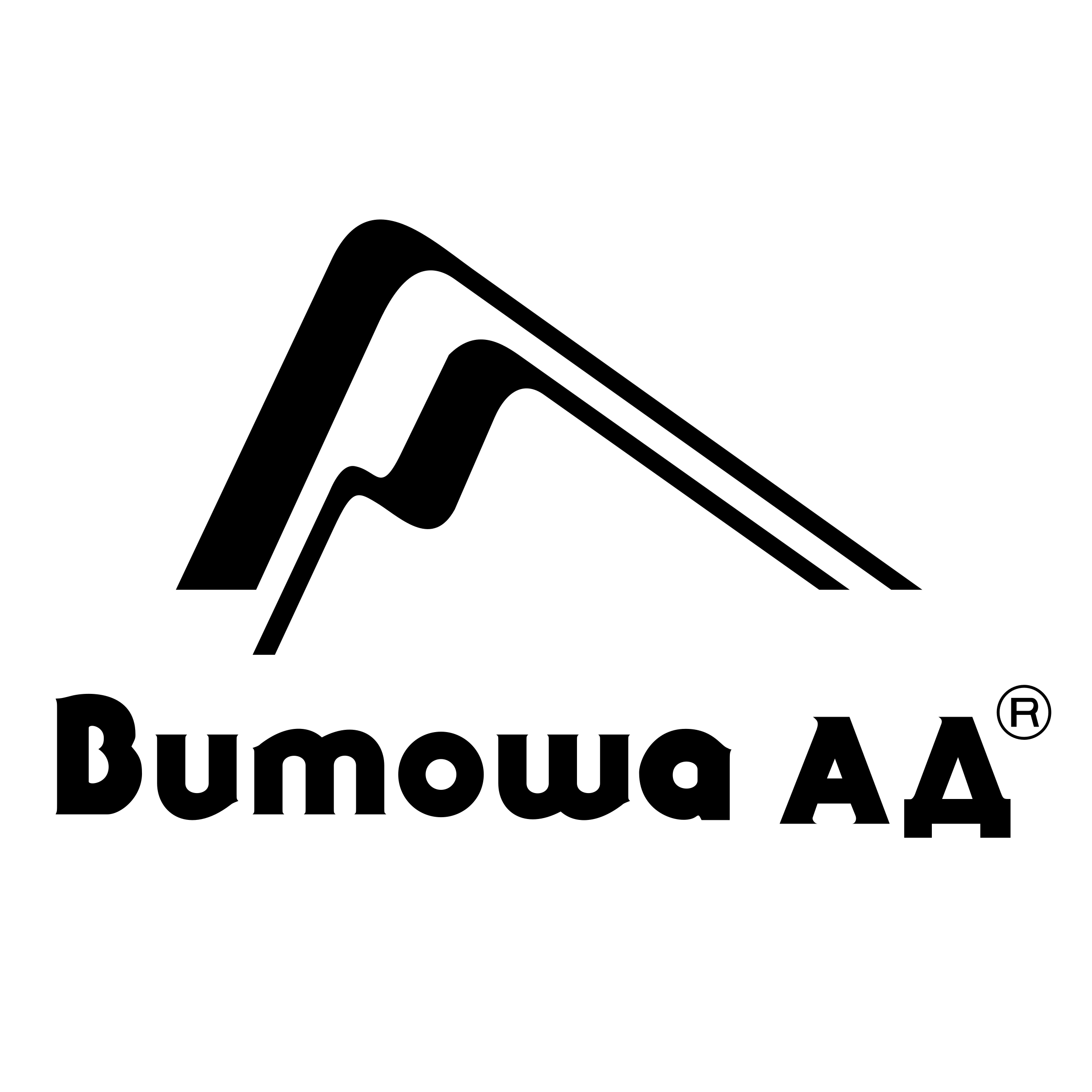 Vitosha AD Logo black and white