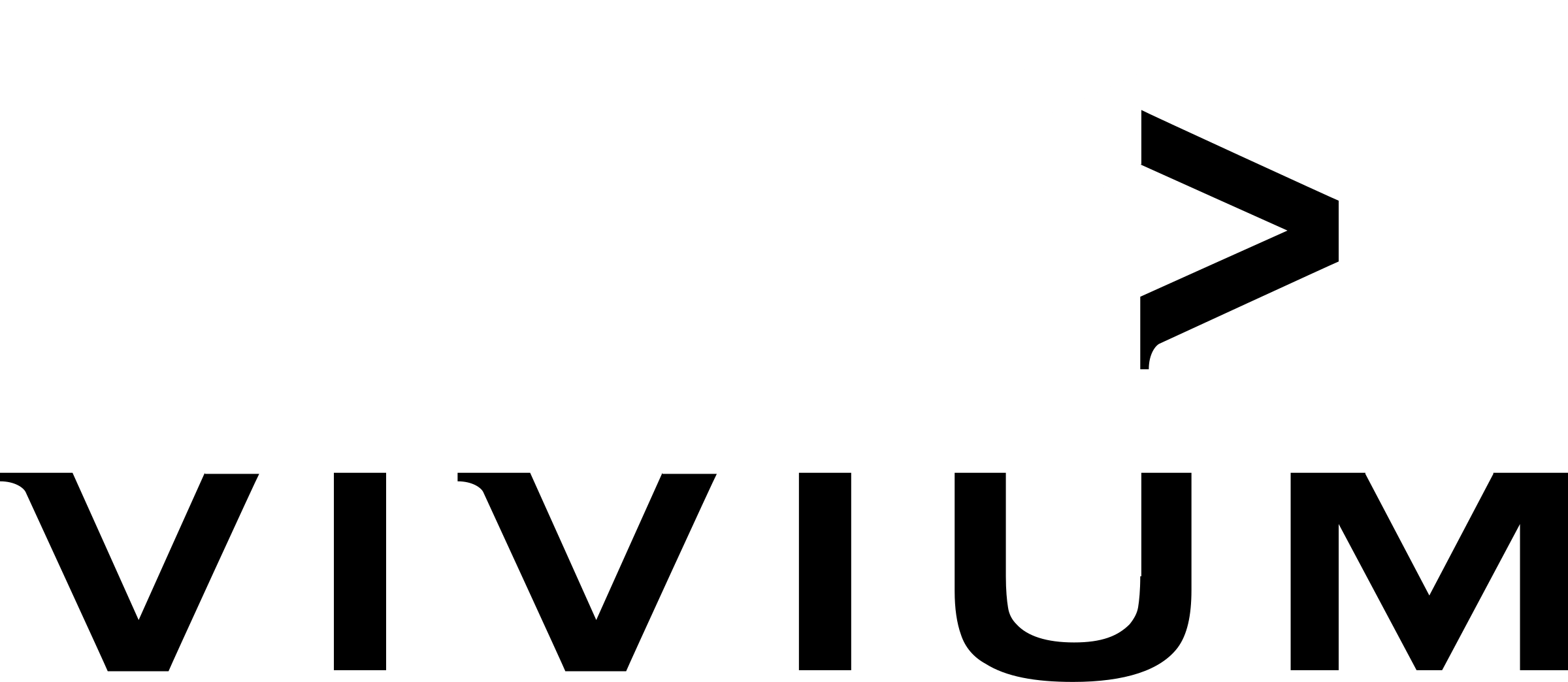 Vivium Logo black and white