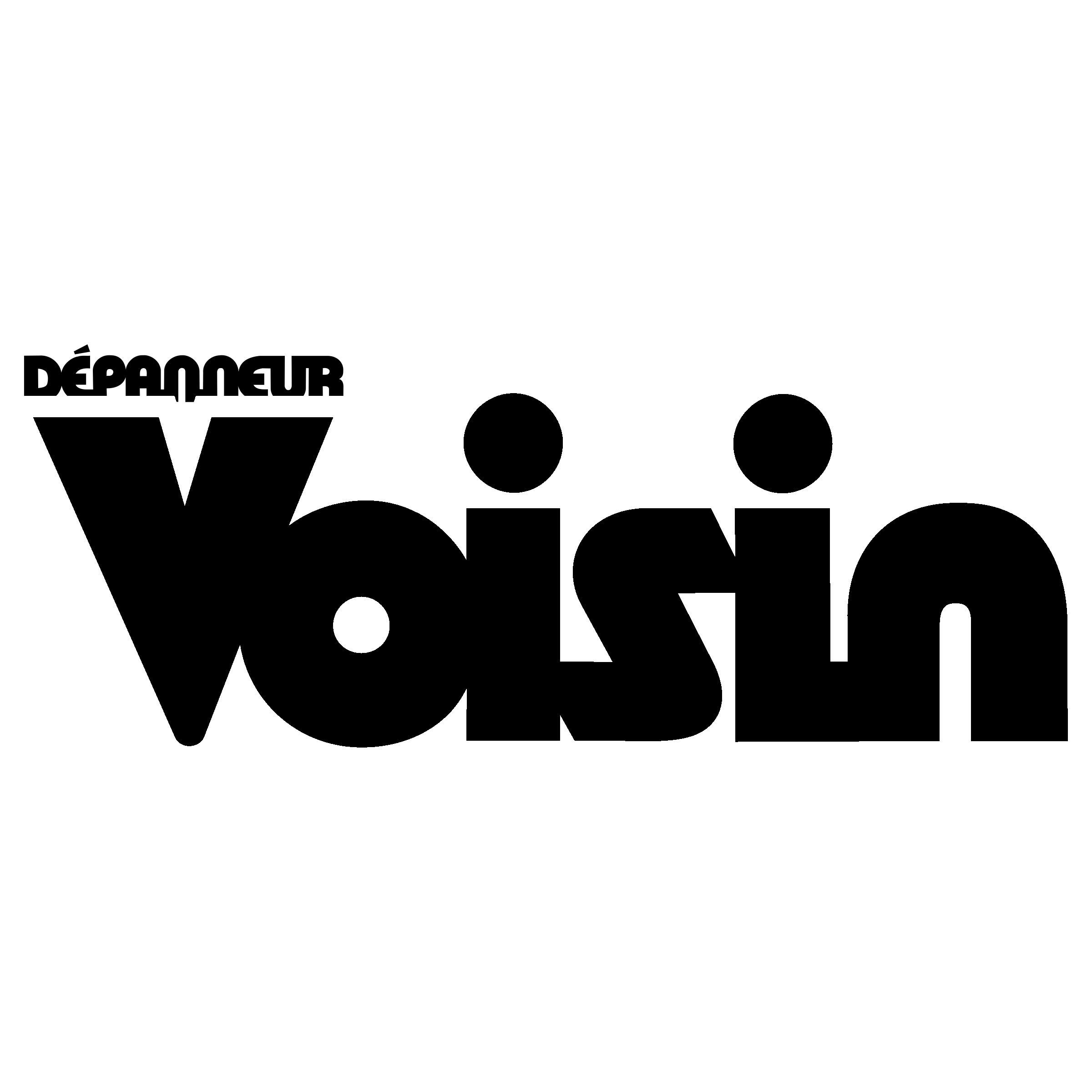 Voisin Logo black and white