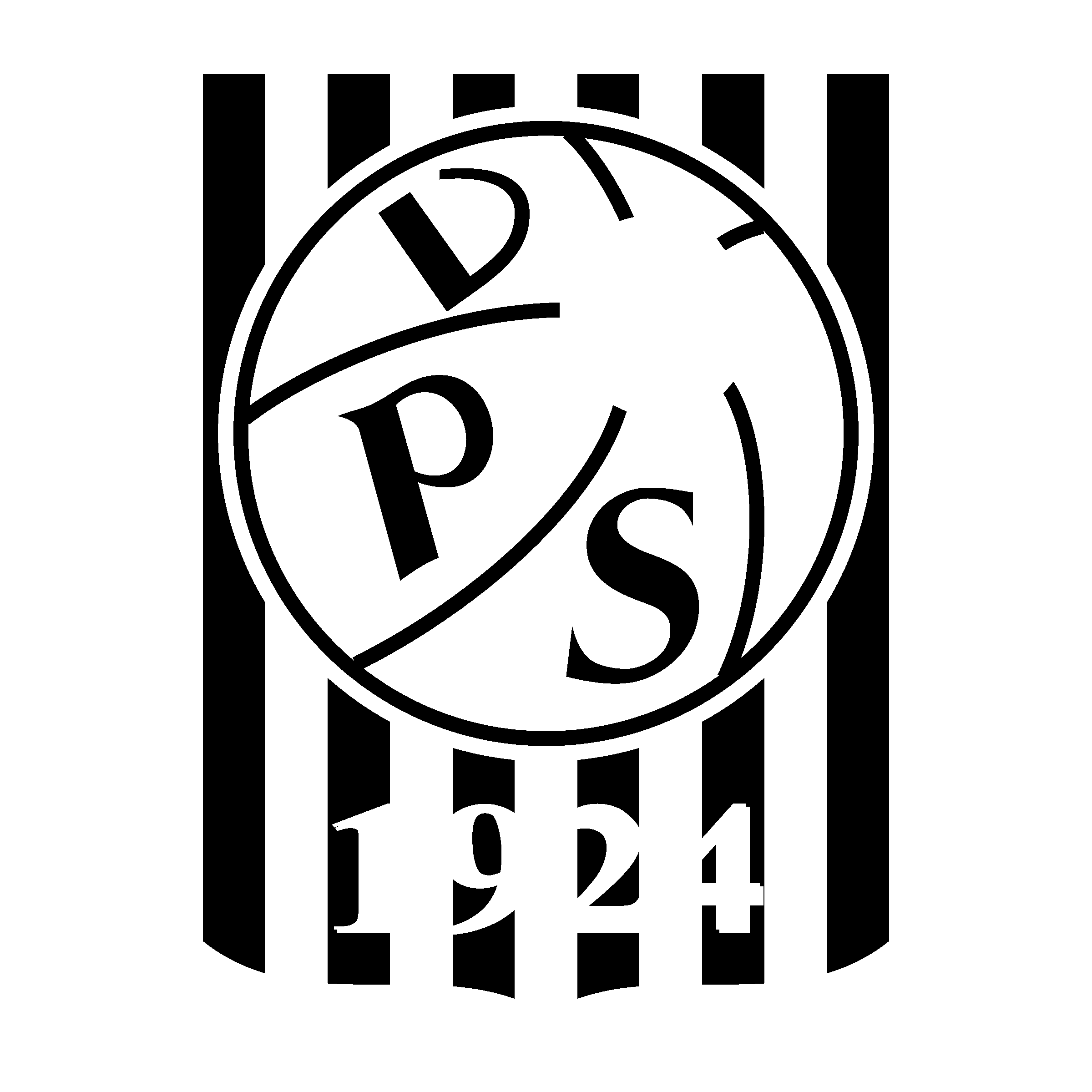 VPS Logo black and white