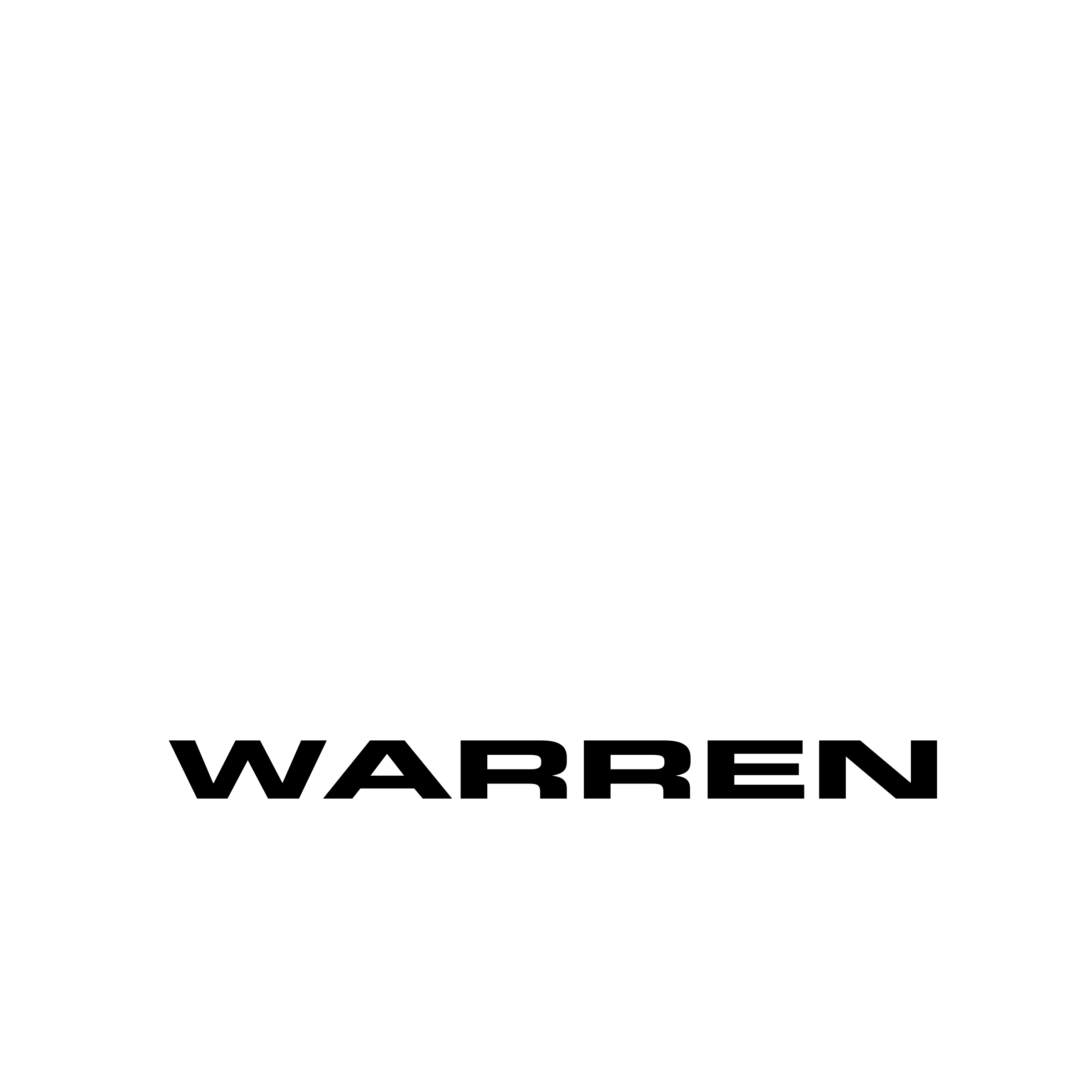 Warren Manufacturing Logo black and white