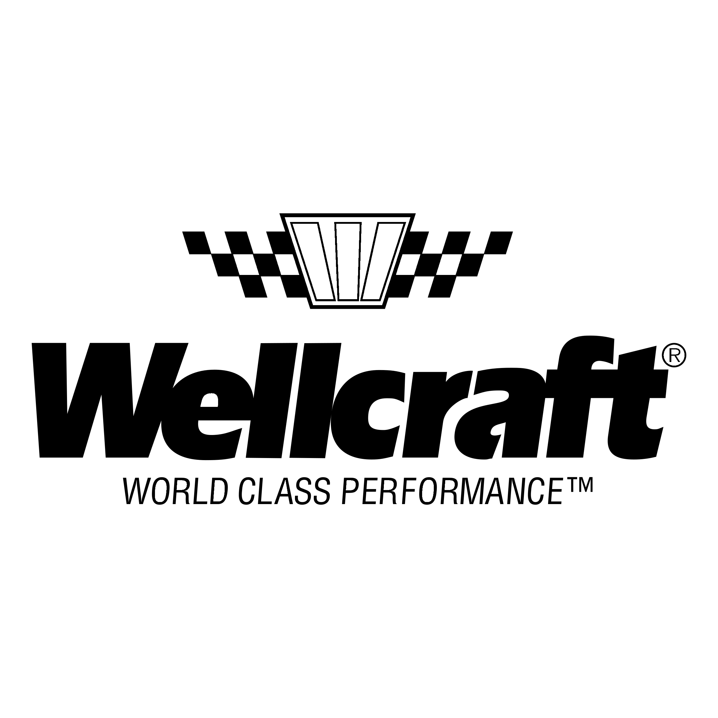 Wellcraft Logo black and white