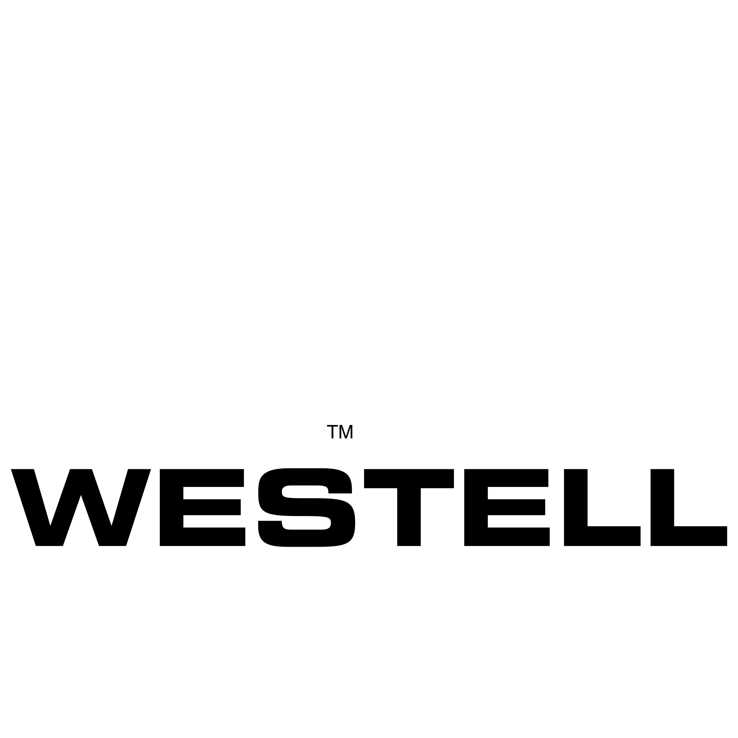 Westell Logo black and white