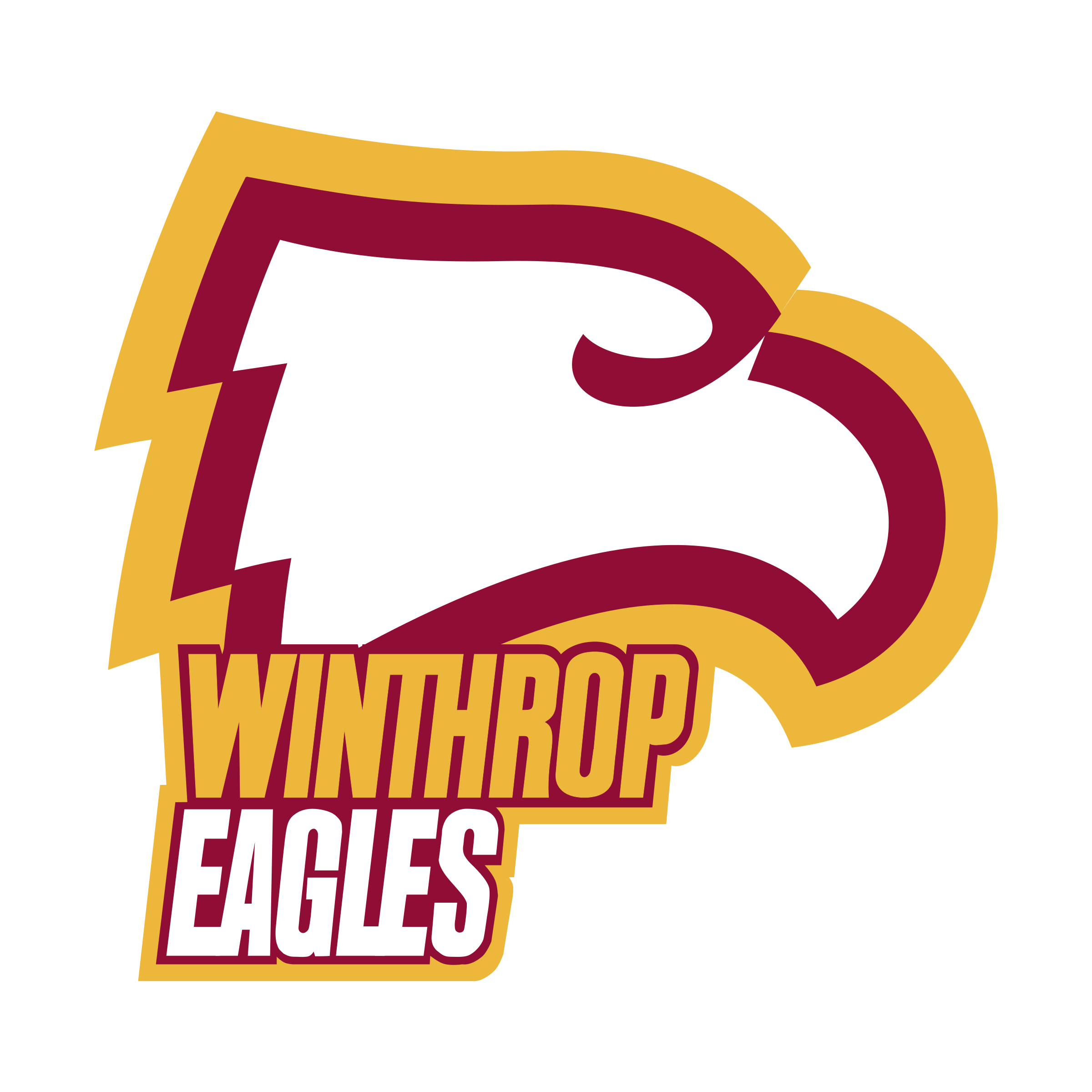 Winthrop Eagles Logo PNG Transparent & SVG Vector Freebie Supply