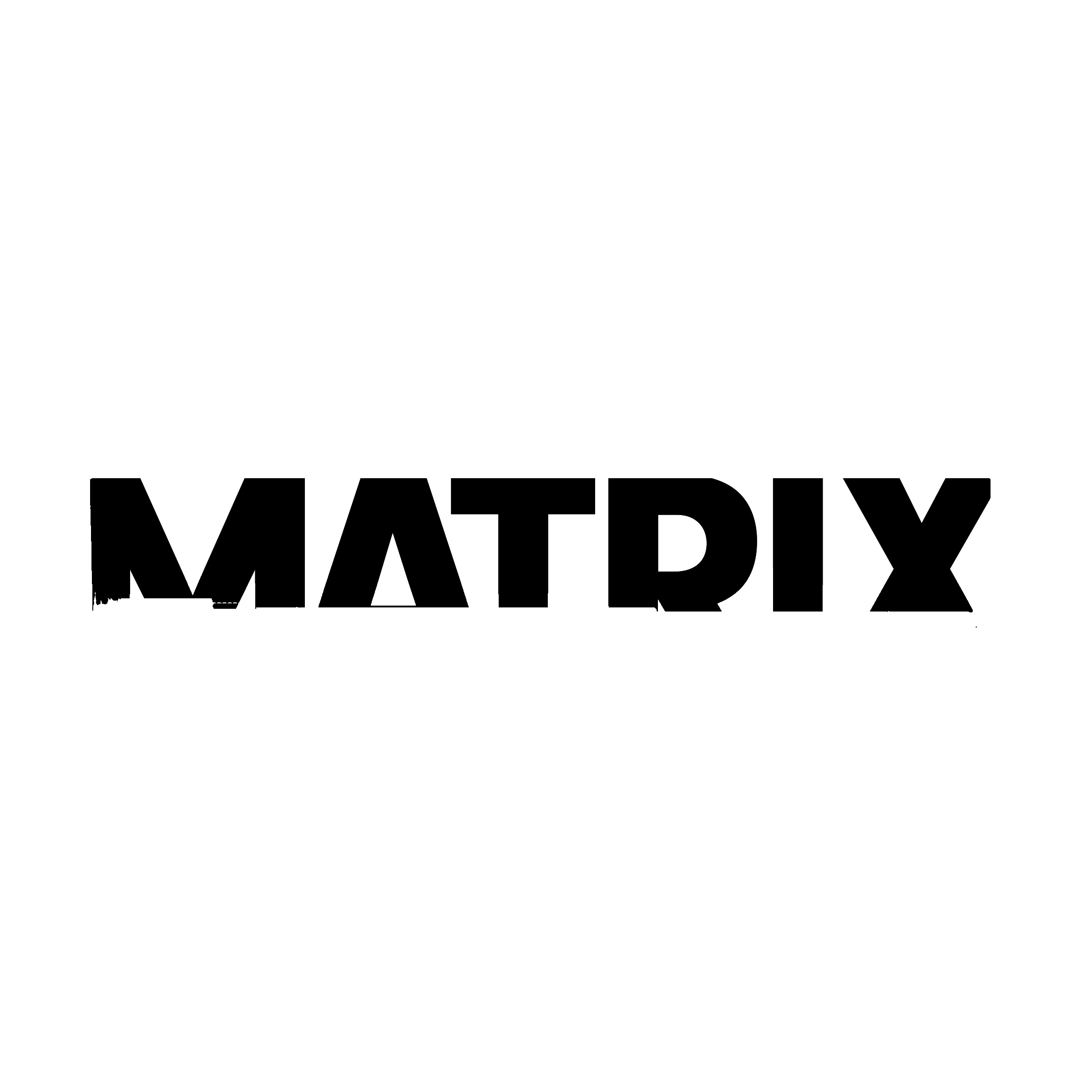 Wireless Matrix Logo black and white