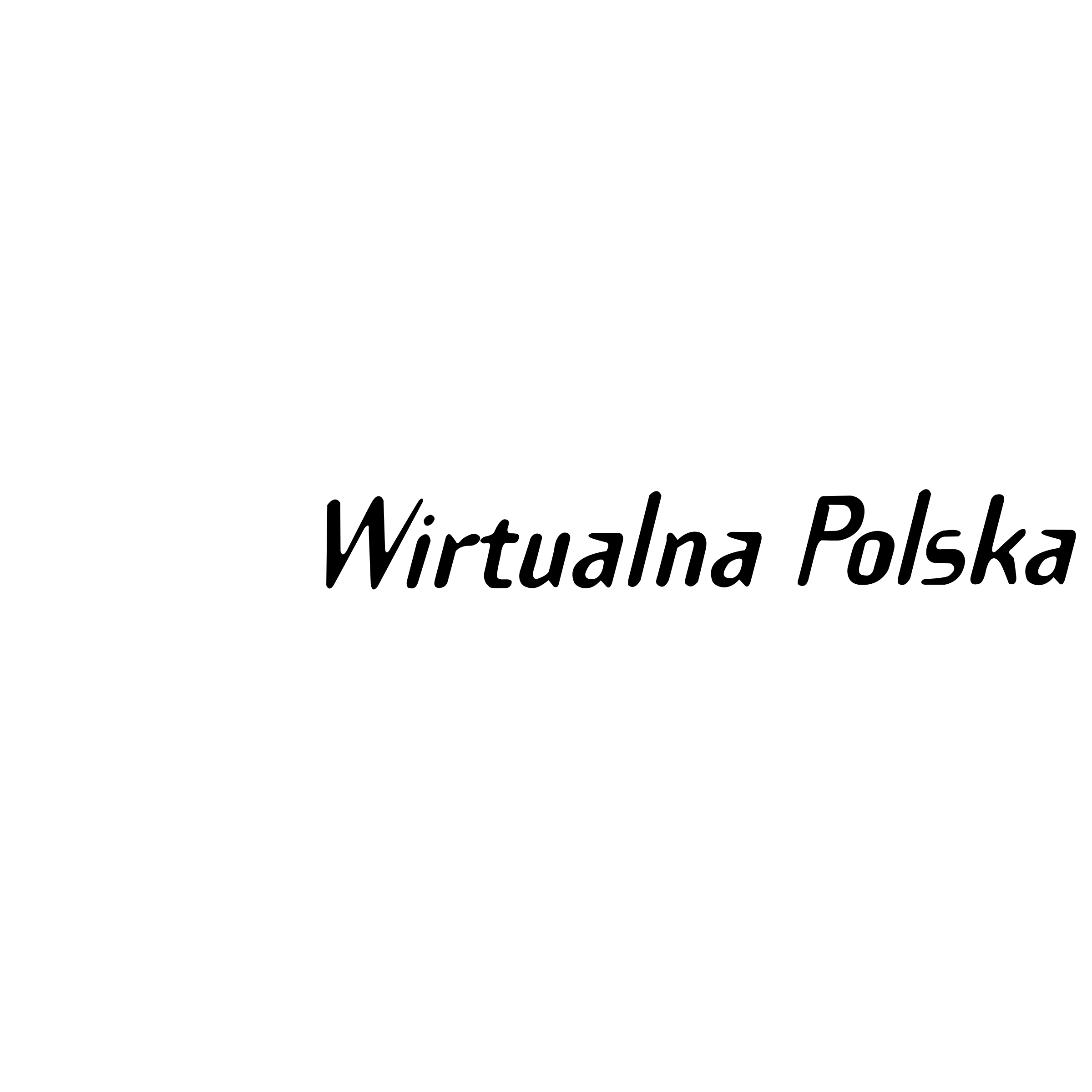 Wirtualna Polska Logo black and white