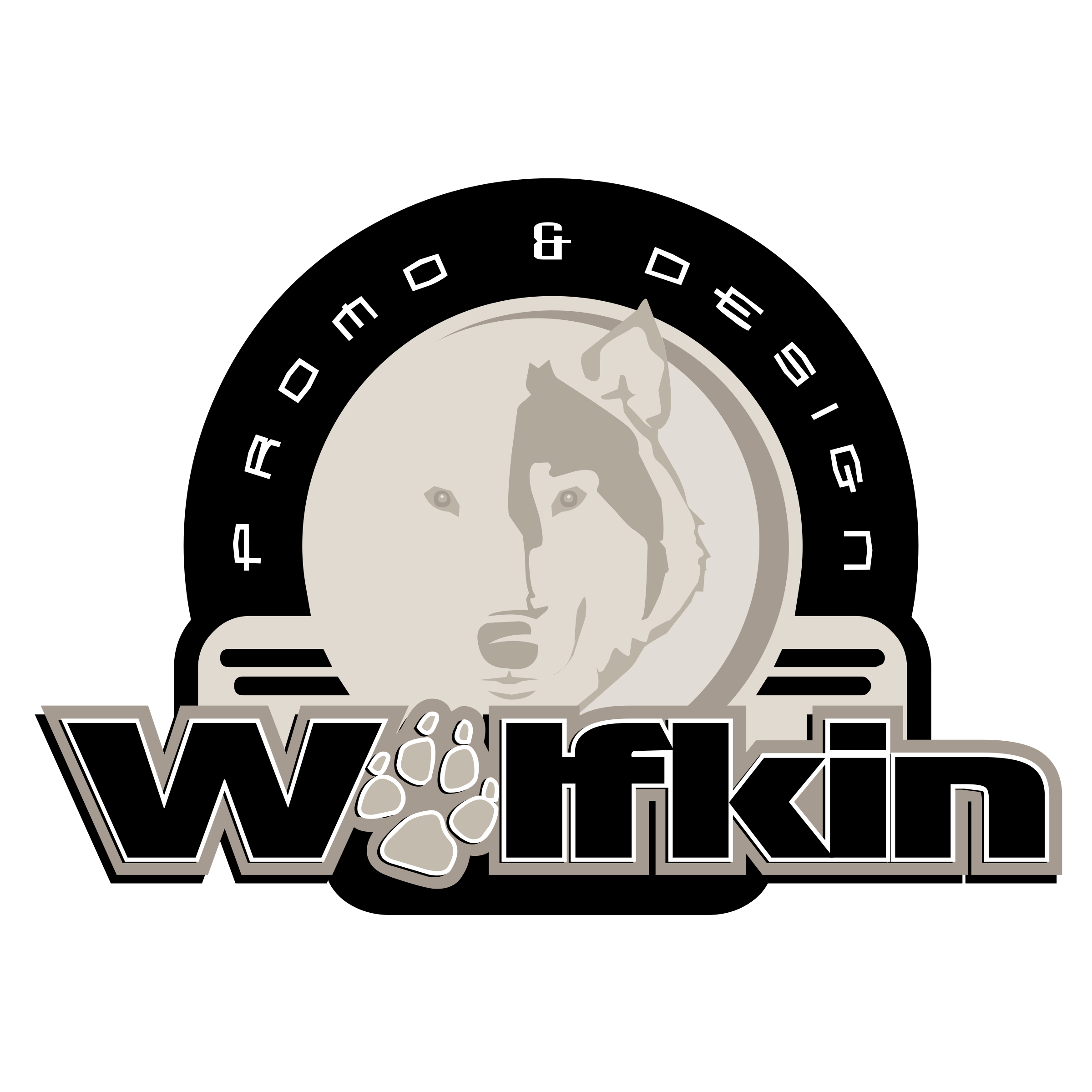 Wolfkin Logo png transparent