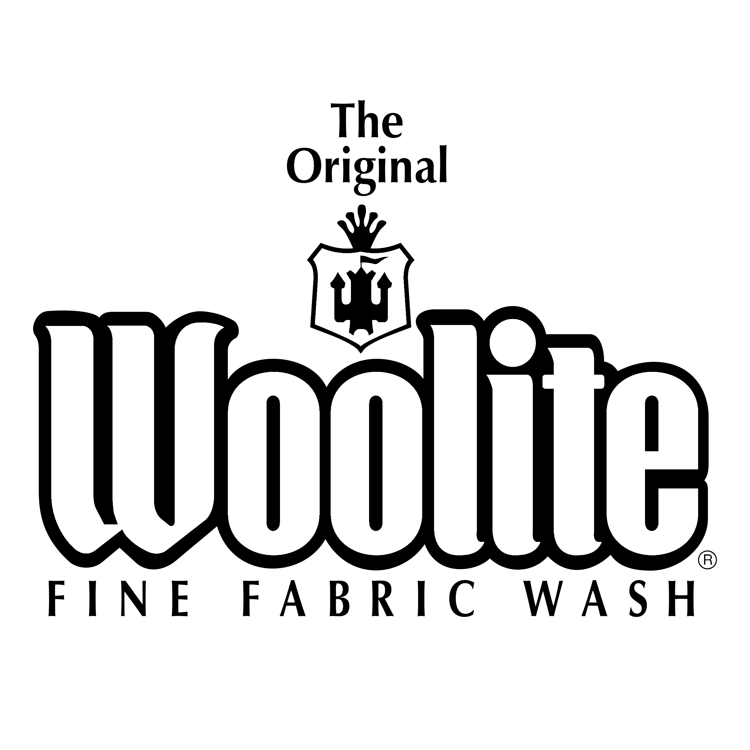 Woolite Logo black and white