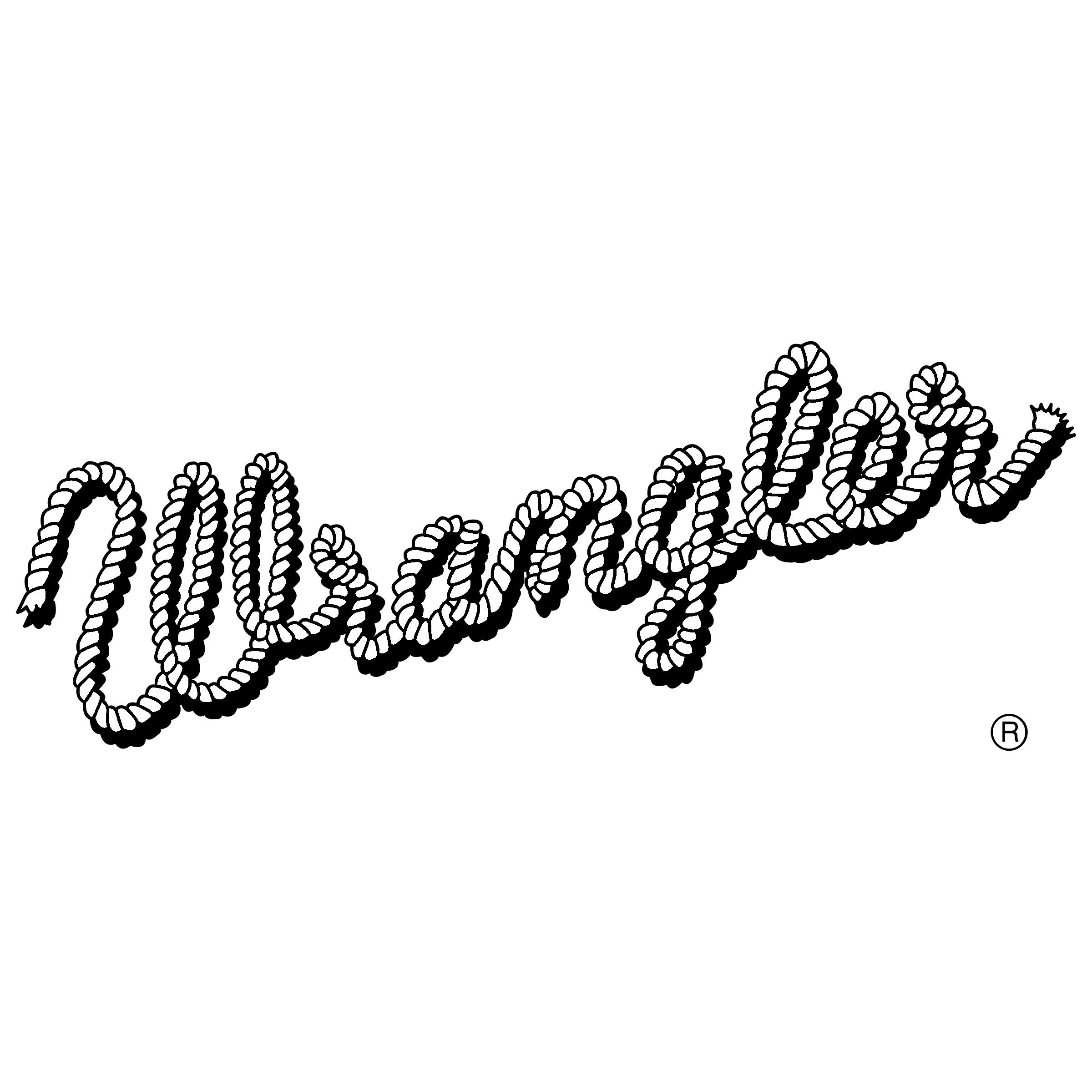 Wrangler Logo black and white