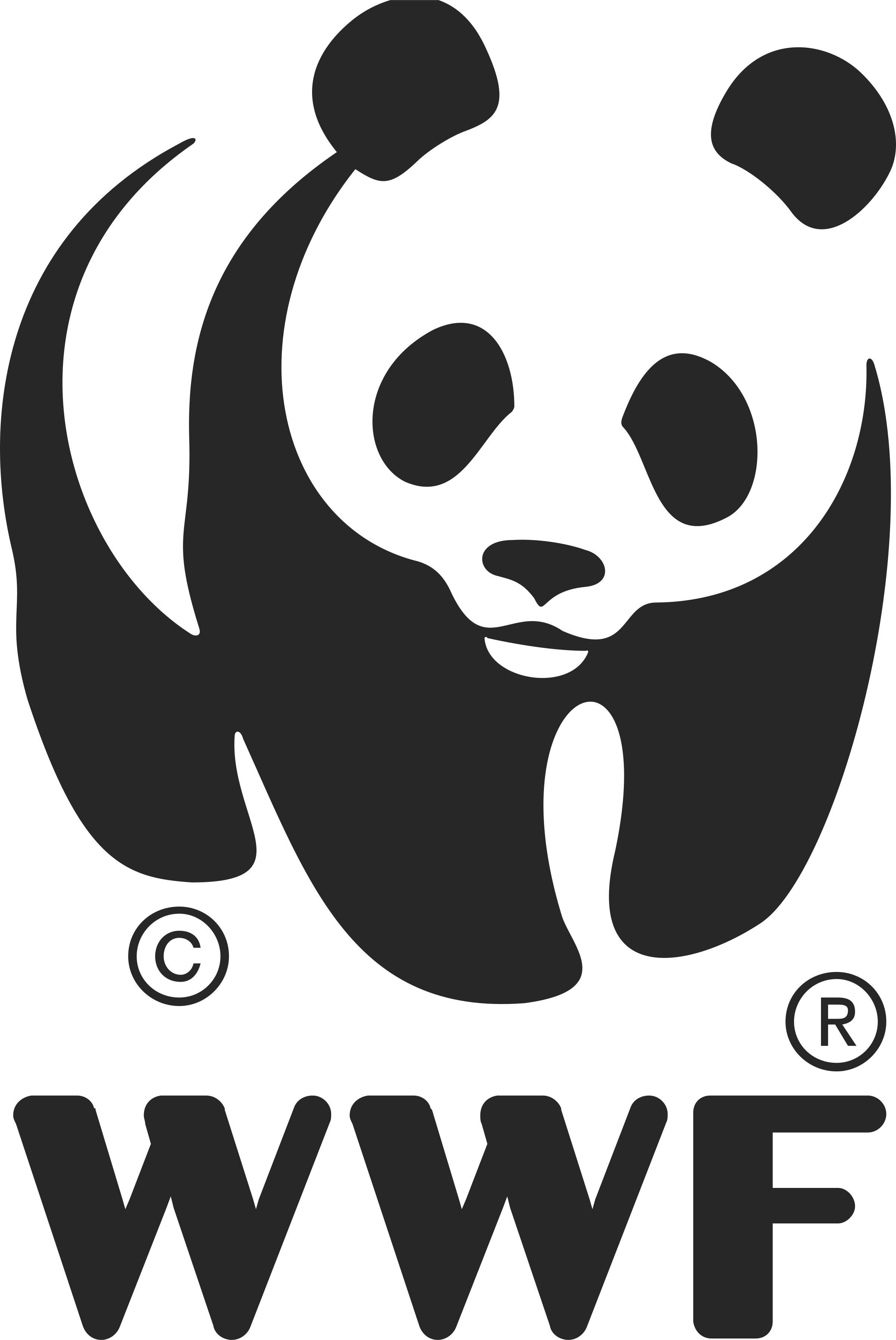 wwf logo transparent