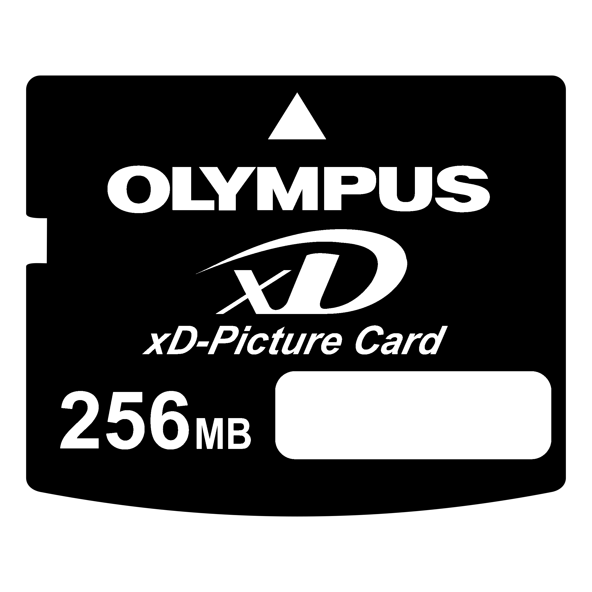 xD Picture Card Logo black and white