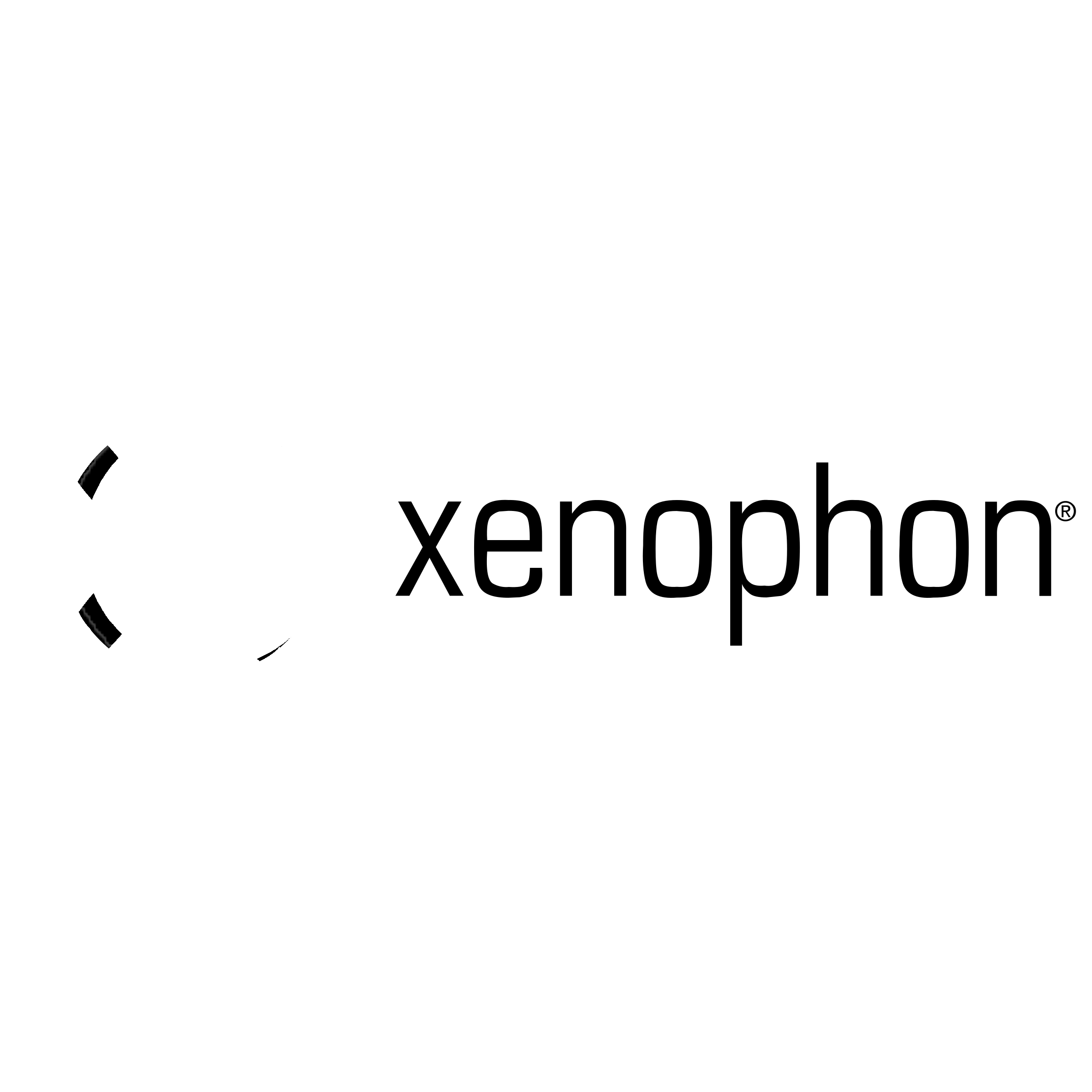 Xenophon Logo black and white