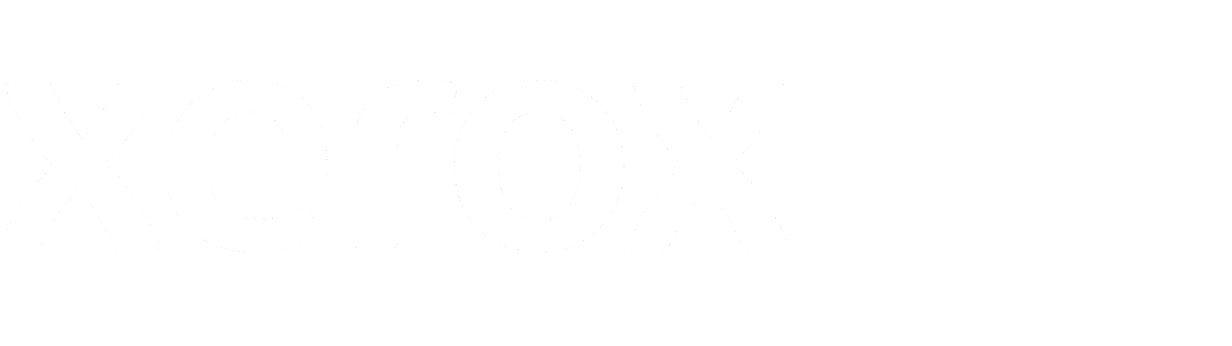 Xerox 2008 Logo black and white