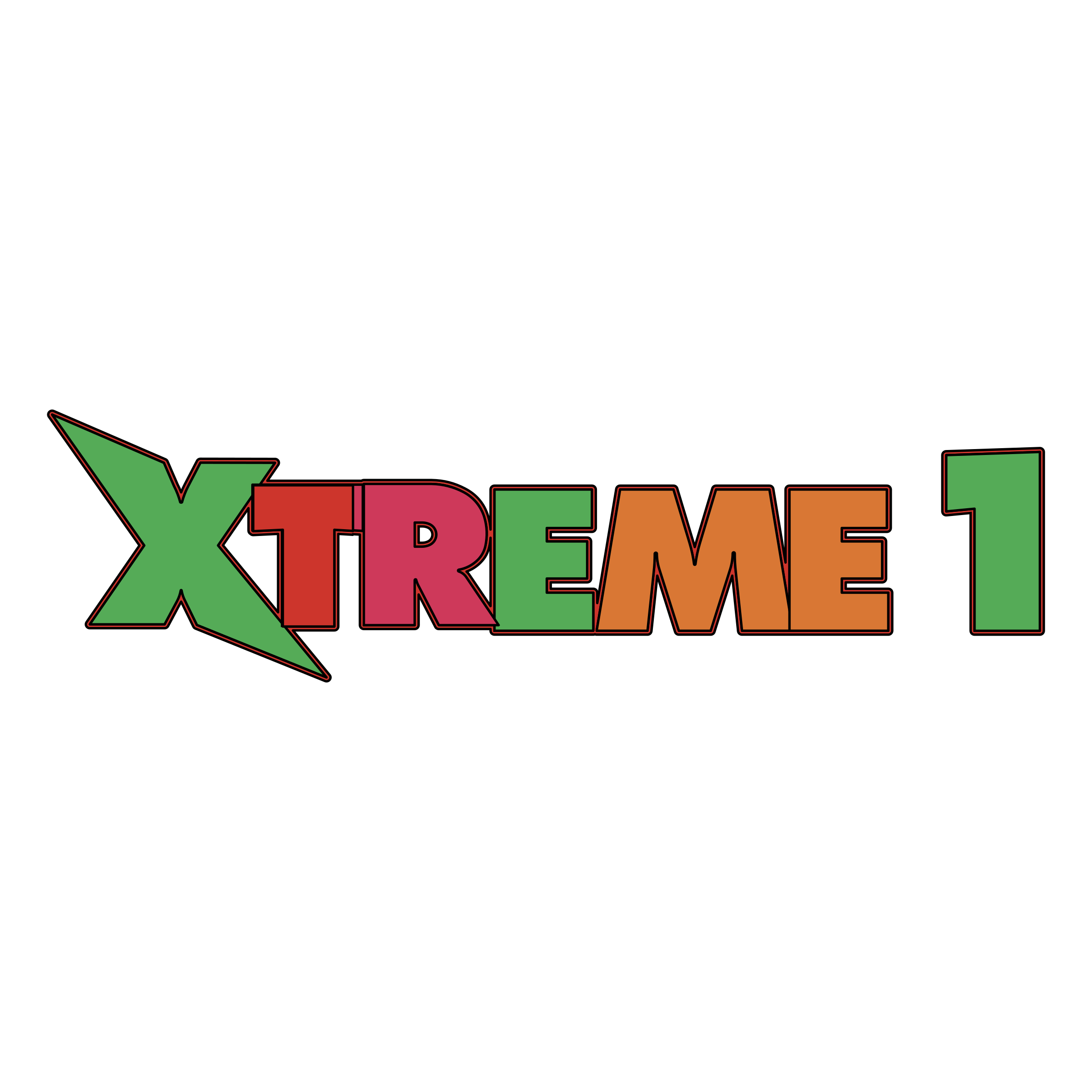 Xtreme 1 Logo PNG Transparent & SVG Vector Freebie Supply
