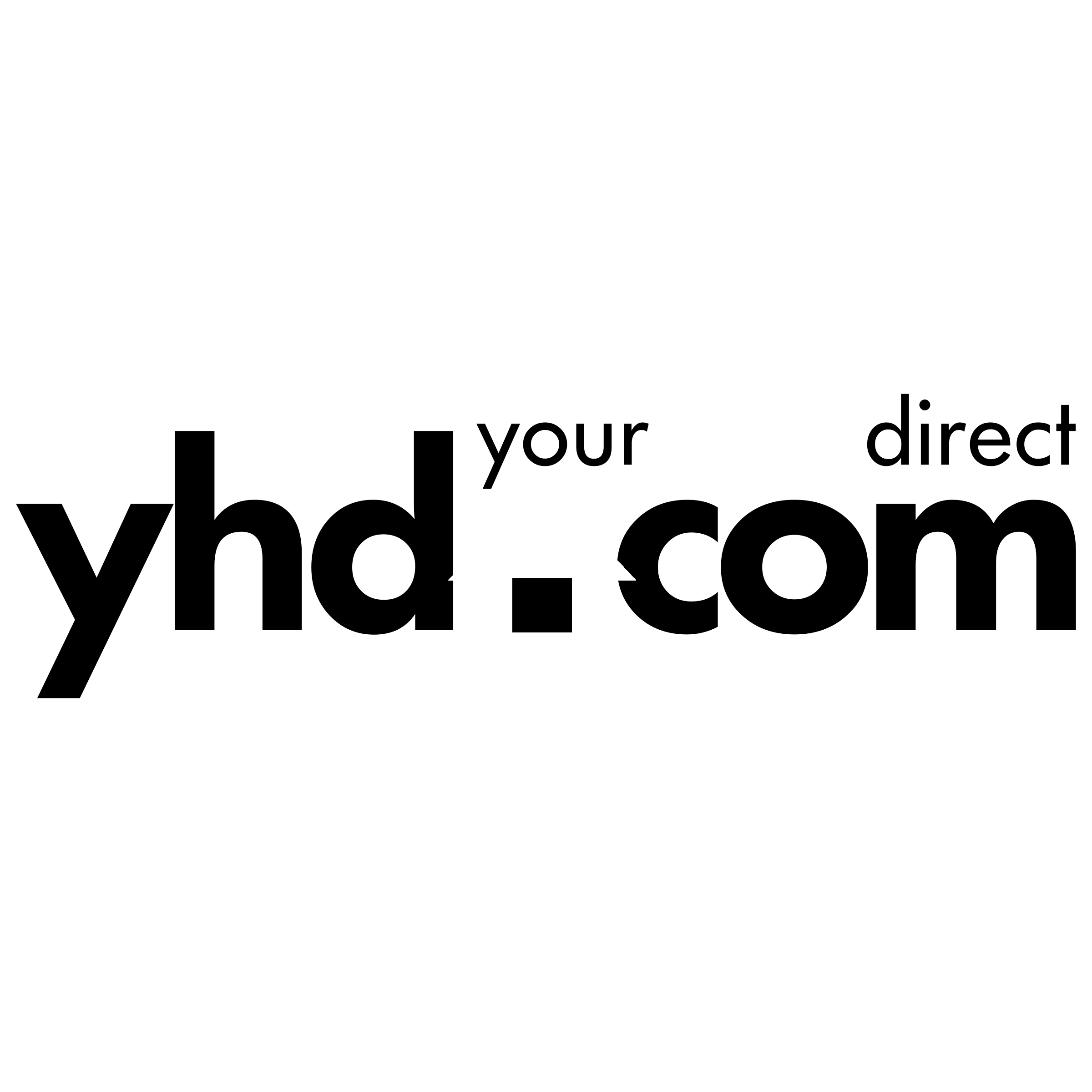 YourHomeDirect Logo black and white