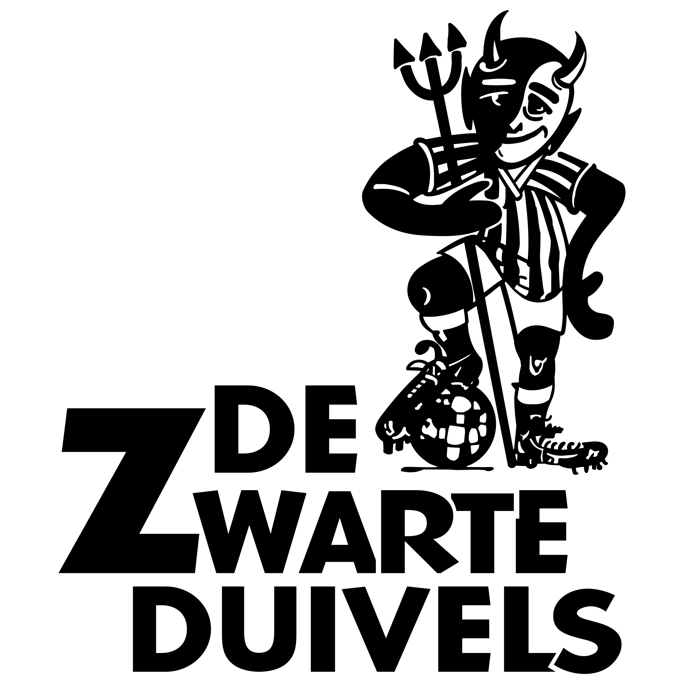 Zwarte Duivels Logo png transparent