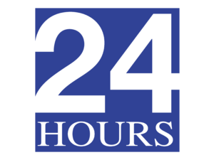 24 Hours Logo