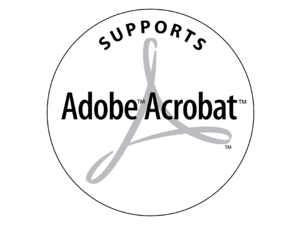 Adobe Acrobat Supports Logo