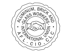 Aluminum, Brick And Glass Workers International Union Logo