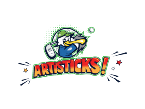 Artisticks! Golf Logo