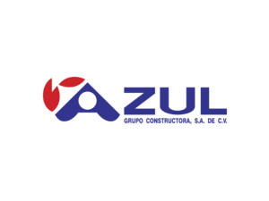 Azul Grupo Constructor Logo