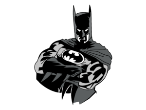 Batman Illustration Logo