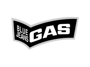 blue jeans gas Logo