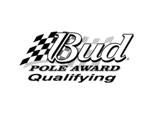 Bud Pole Award Qualifying Logo