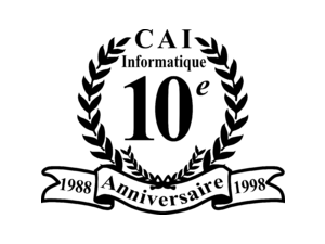 CAI 10e anniversaire Logo