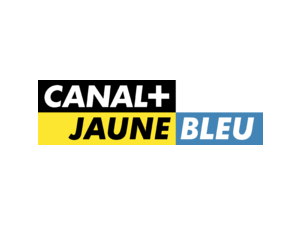 Canal jaune bleu Logo