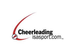 Cheerleadingisasport com Logo