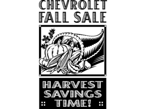 Chevrolet Fall Sale Logo