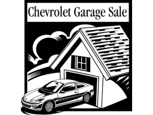 Chevrolet Garage Sale Logo