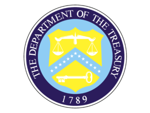 Department of the Treasury Logo