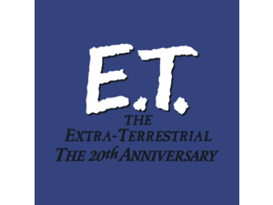 E T The Extra Terrestrial Logo