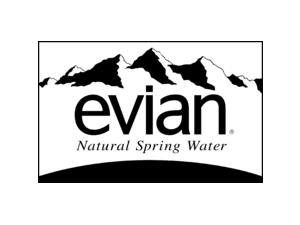 EVIAN WATER 2 Logo