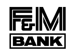 F & M Bank Logo