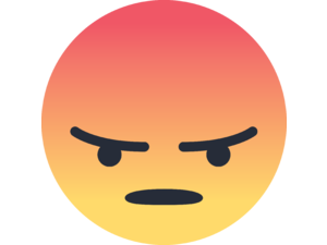 Facebook Angry Logo