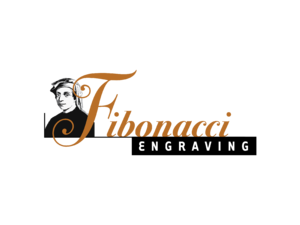 Fibonacci Engraving Logo