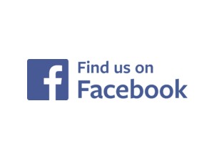 Find us on Facebook Logo