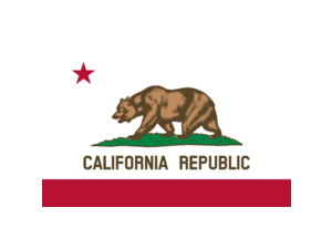 Flag of California Logo