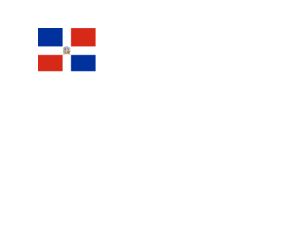 Flag of Dominican Republic Logo