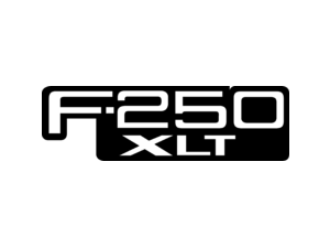 FORD F 250XLT Logo