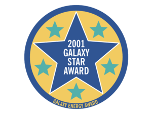 Galaxy Star Award 2001 Logo