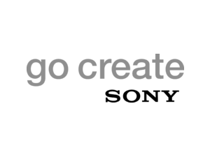 GO CREATE SONY Logo