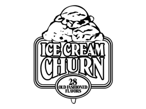Ice Cream Churn Logo
