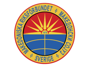 Macedonian Union of Sweden Logo