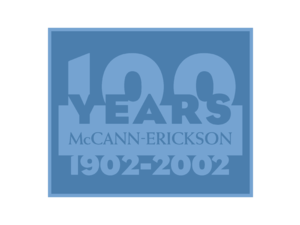 McCann Erickson 100 Years Logo