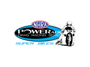 NHRA Powerade Super Bikes Logo
