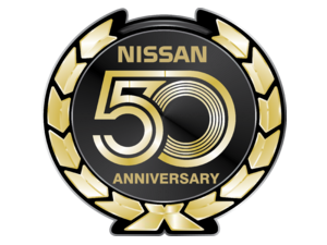 Nissan 50 Anniversary Logo